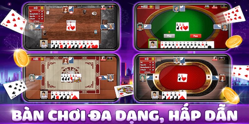 Những trò chơi đánh bài hấp dẫn tại DV88